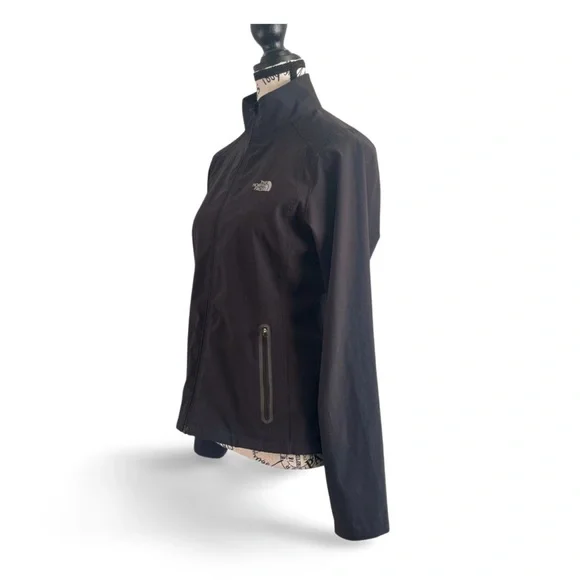 The North Face Apex Bionic Softshell Jacket Small Black Lightweight Windbreaker - Picture 3 of 7